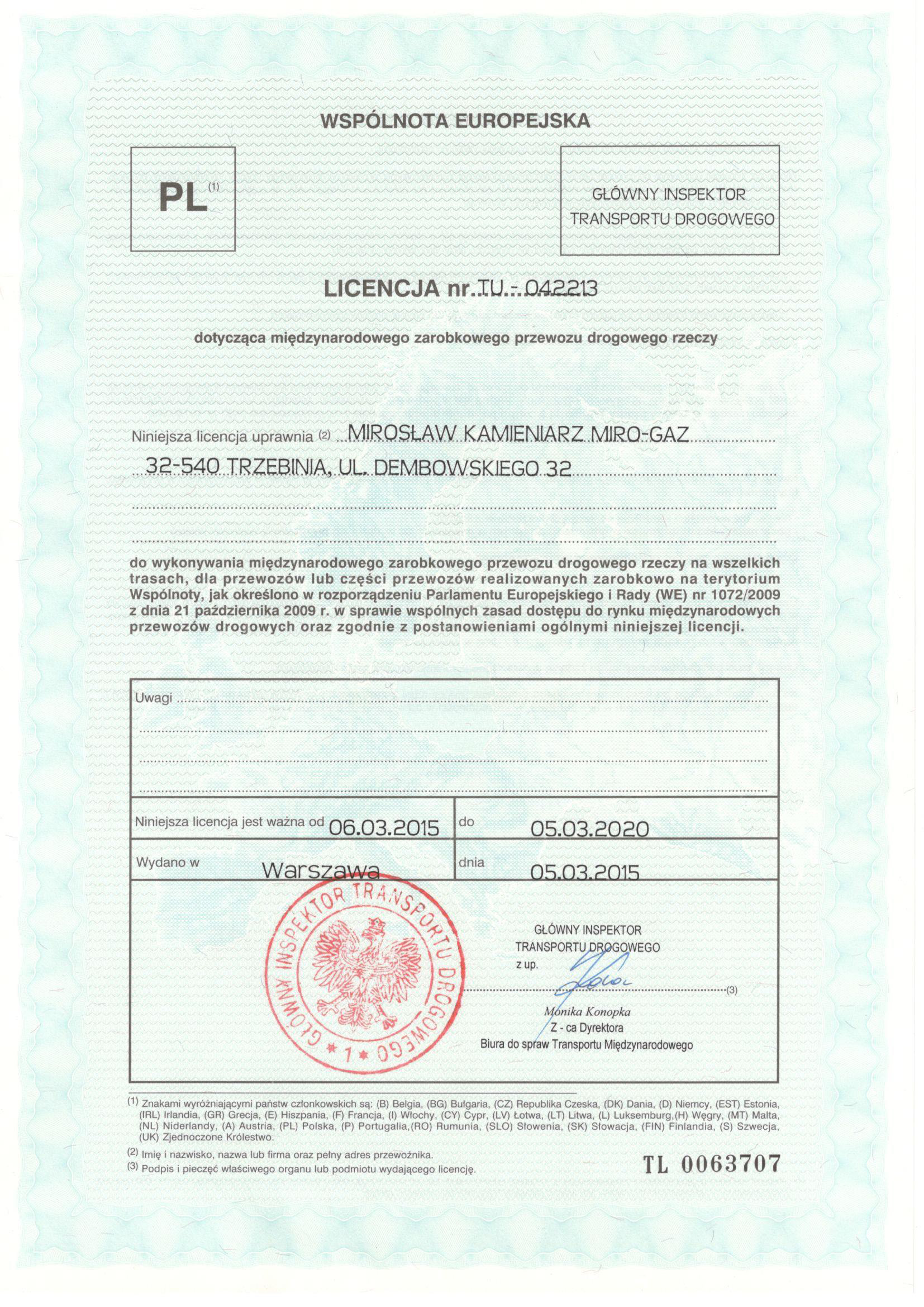 Licencja
